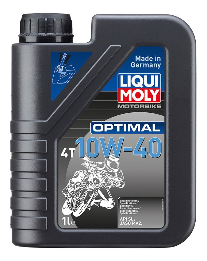 LIQUI MOLY Motorbike 4T 10W40 Optimal, minerální motorový olej 1 l