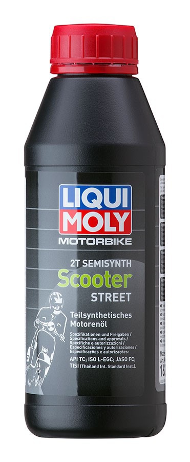 LIQUI MOLY Motorbike 2T Semisynth Scooter, polosyntetický motorový 2T olej 500 ml