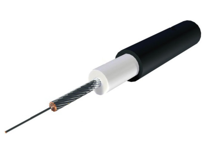 zapalovací kabel 7 mm silikonový s měděným drátem, TESLA (černý) - UVEDENÁ CENA JE ZA 1 M