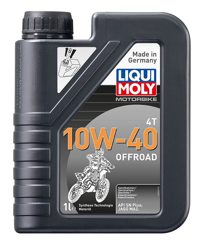 LIQUI MOLY Motorbike 4T 10W40 Offroad, syntetický motorový olej 1 l