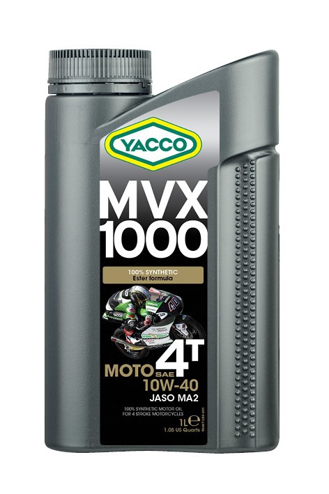 Motorový olej YACCO MVX 1000 4T 10W40, YACCO (1 l)