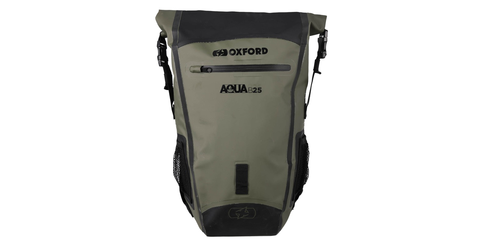 vodotěsný batoh Aqua B-25, OXFORD (khaki/černý, objem 25 l)