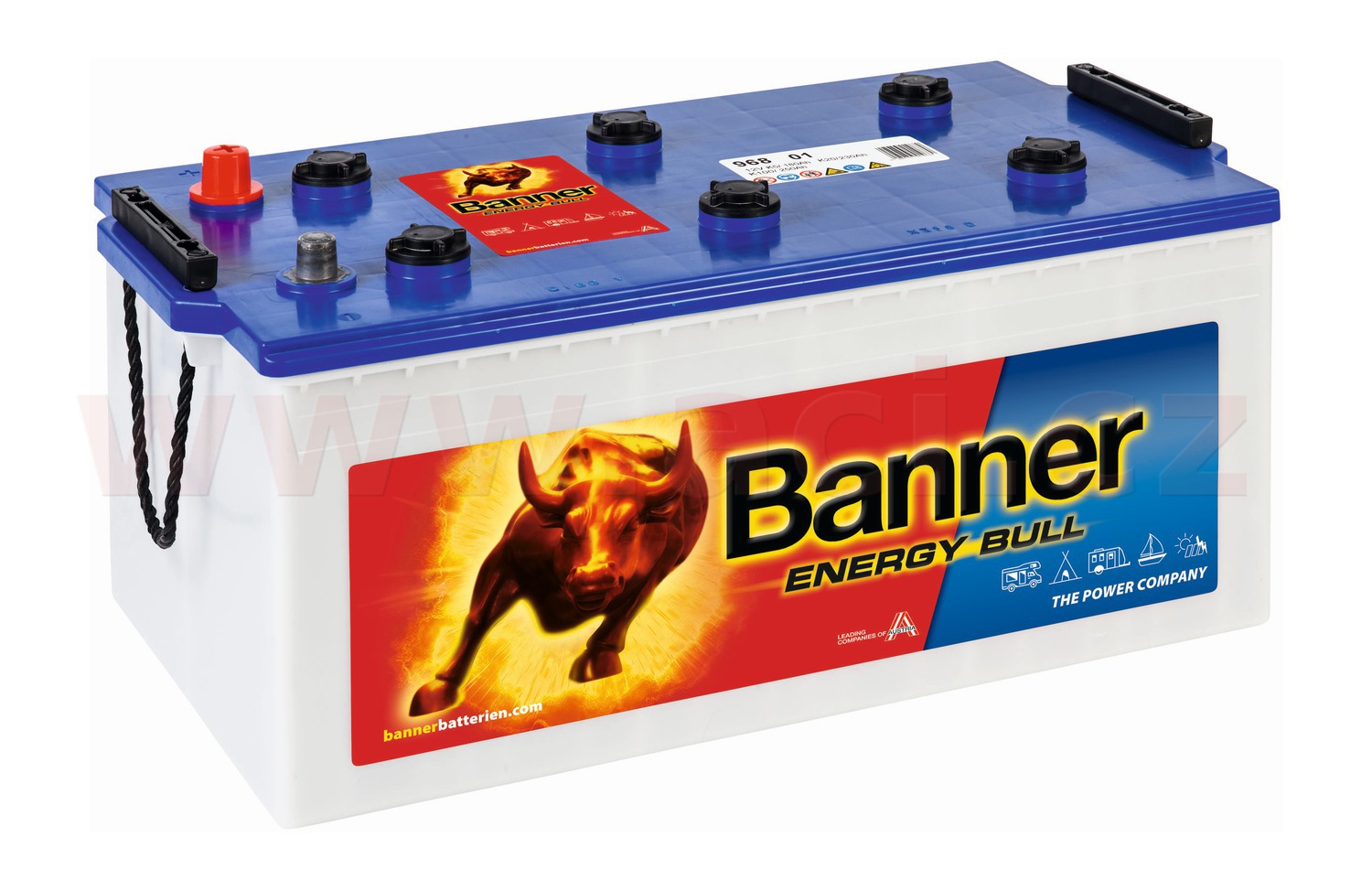 230Ah trakční baterie, levá BANNER Energy Bull Dual Power 517x273x212(240)