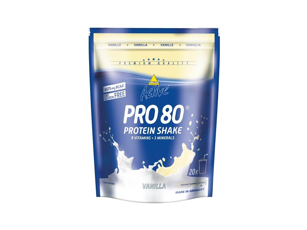 protein ACTIVE PRO 80 / 500 g Vanilka INKOSPOR