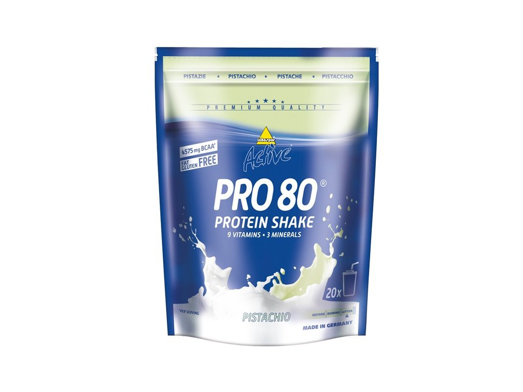protein ACTIVE PRO 80 / 500 g Pistácie INKOSPOR