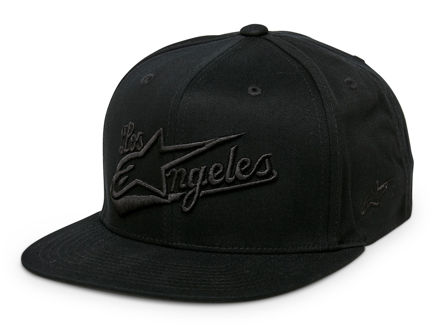 kšiltovka LOS ANGELES HAT, ALPINESTARS (černá/černá)