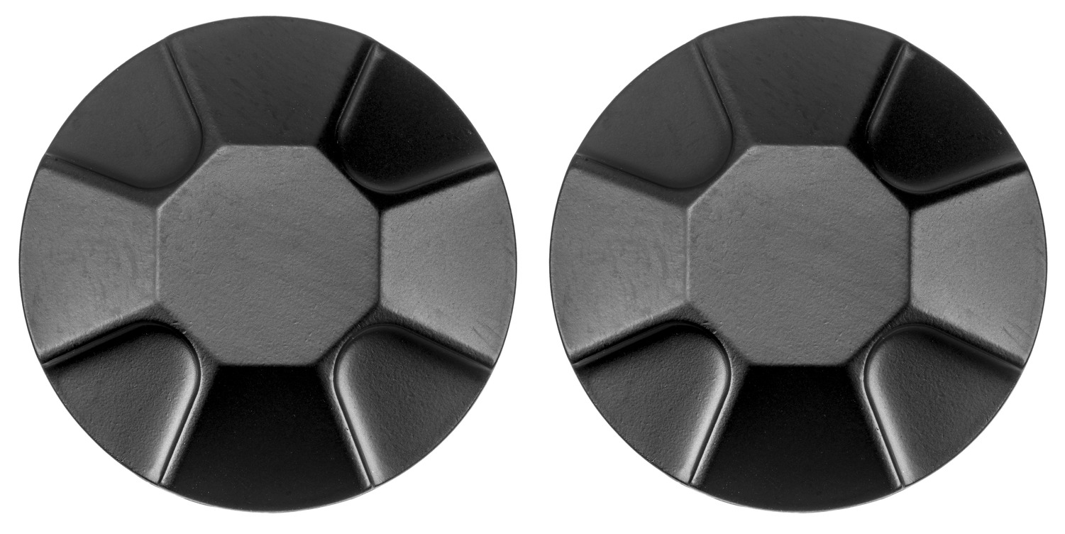 kovová víčka pro konverzi přileb Handy a Handy Plus na verzi bez plexi/kšiltu, CASSIDA (černá, 1 pár)