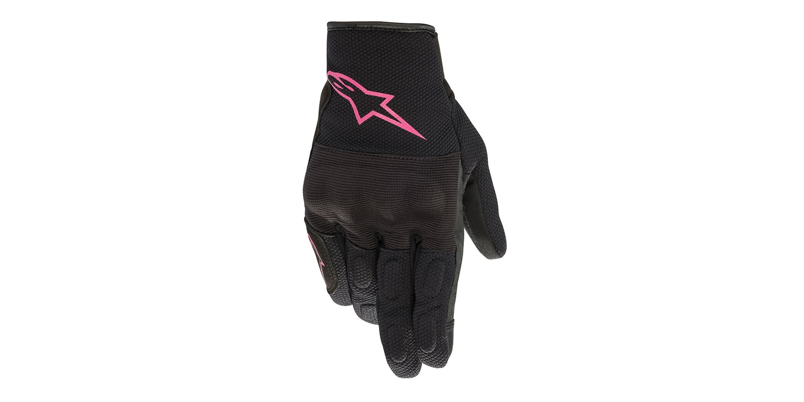 rukavice STELLA S MAX DRYSTAR, ALPINESTARS (černá/růžová) 2024