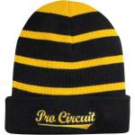 Textilní čepice PRO CIRCUIT, černá/žlutá