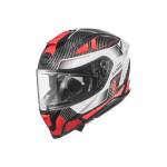 Helma PREMIER Hyper Carbon - šedá/bílá/červená