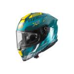 Helma PREMIER Hyper XR 21 - lesklá modrá/žlutá