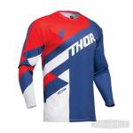 Kalhoty Thor Sector Navy/Red