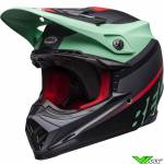 Helma Bell Moto-9 MIPS Prophecy zelená-infra-černá