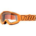 Brýle 100% Accuri Luminari oranžové, čiré sklo